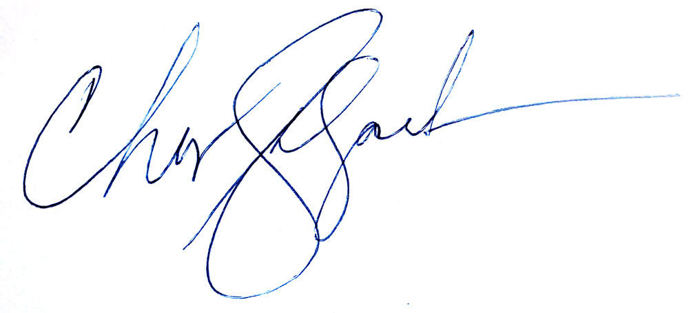 Chris signature